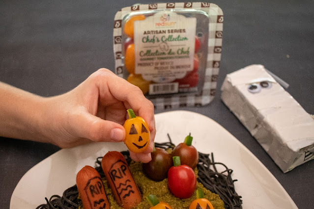 Creepy Graveyard Halloween Pasta Recipe