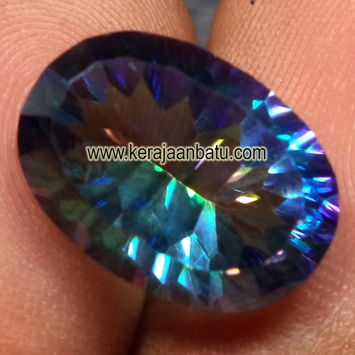 Batu Permata Mystic Quartz