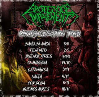 Grotesque Impalement - Morbid creation tour (2023)