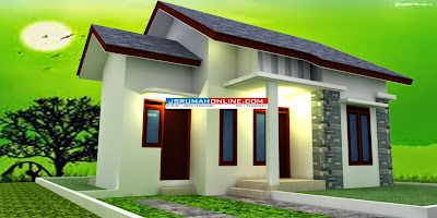 DESAIN RUMAH TYPE 45