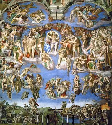 The Last Judgment (1534–1541) painting Michelangelo