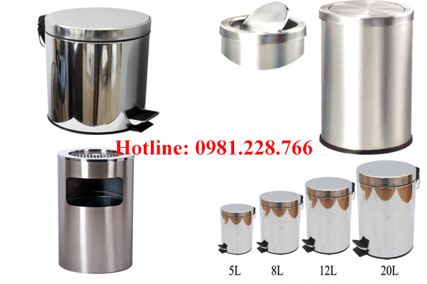 Khám phá những loại thùng rác inox trên thị trường hiện nay