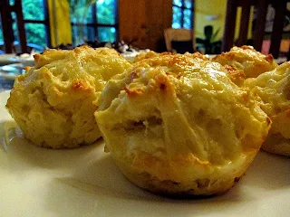 Recette de muffins aux fromages de gruyère et camembert
