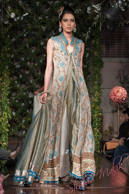 Pakistani Designer Saadia Mirza's -The Nur ul Aine Bridal Wear Collection 2013