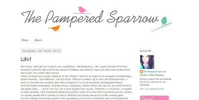 The Pampered Sparrow