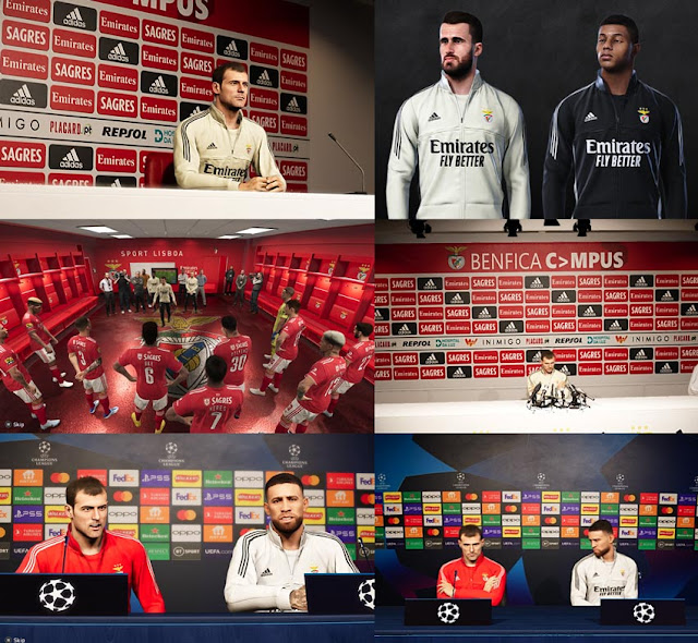 S.L. Benfica 22-23 MLMyTeam For eFootball PES 2021
