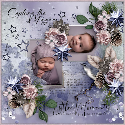 Layout created with the Digital Scrapbooking Collection Capture the Magic by Dutch Dream Designs