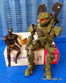 Batman Halo MasterChief Level 2 and 3 Bandai SpruKit chatting