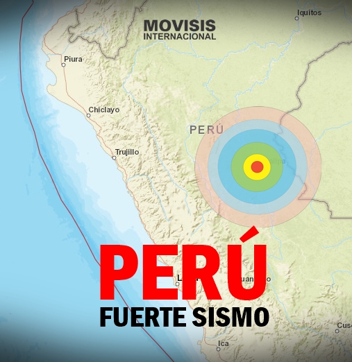 SISMO MODERADO LOGRA SER PERCIBIDO POR HABITANTES EN PERÚ 