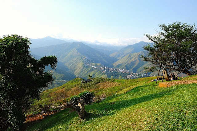 Overlooking the Cauca Valley, where Cali is located