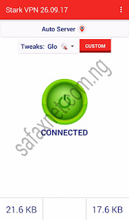 Stark VPN Settings For Glo Free Browsing Cheat November 2017