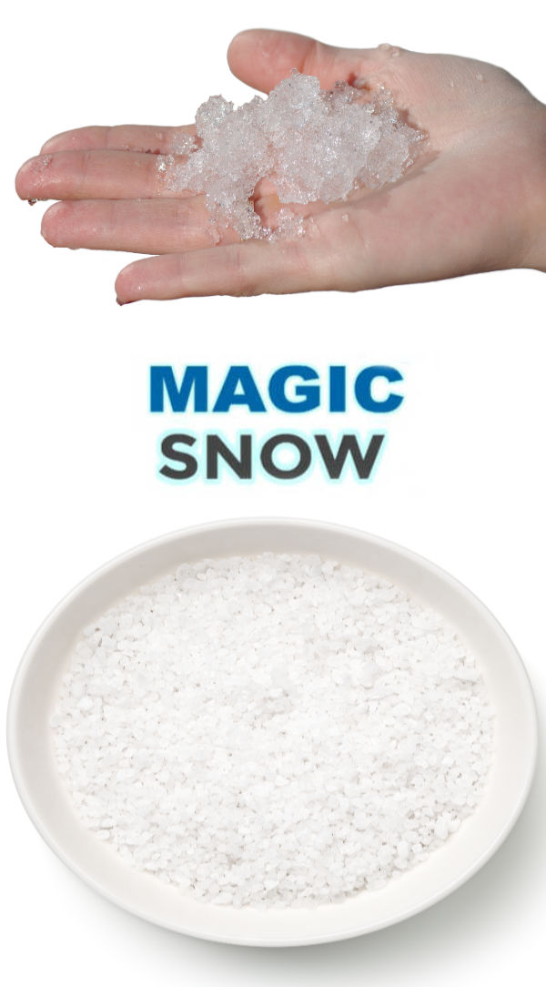 Wow kids of all ages and make snow that erupts!  "cool" science meets winter fun with this simple activity! #magicsnow #magicsnowrecipe #eruptingsnowballs #eruptingsnow #snowrecipesforkids #snowrecipe #snow #bakingsodasnow #growingajeweledrose #activitiesforkids