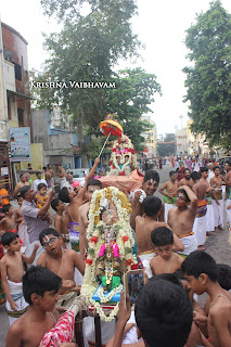 Garuda vahanam,Gopura Dharisanam,Yesal,Day 03,Brahmotsavam, Thiruvallikeni, Sri PArthasarathy Perumal, Temple, 2017, Video, Divya Prabhandam,Utsavam,