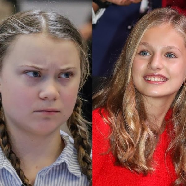 Lavado de imagen de los Borbones en la Cumbre del Clima: quieren a Leonor con Greta Thunberg