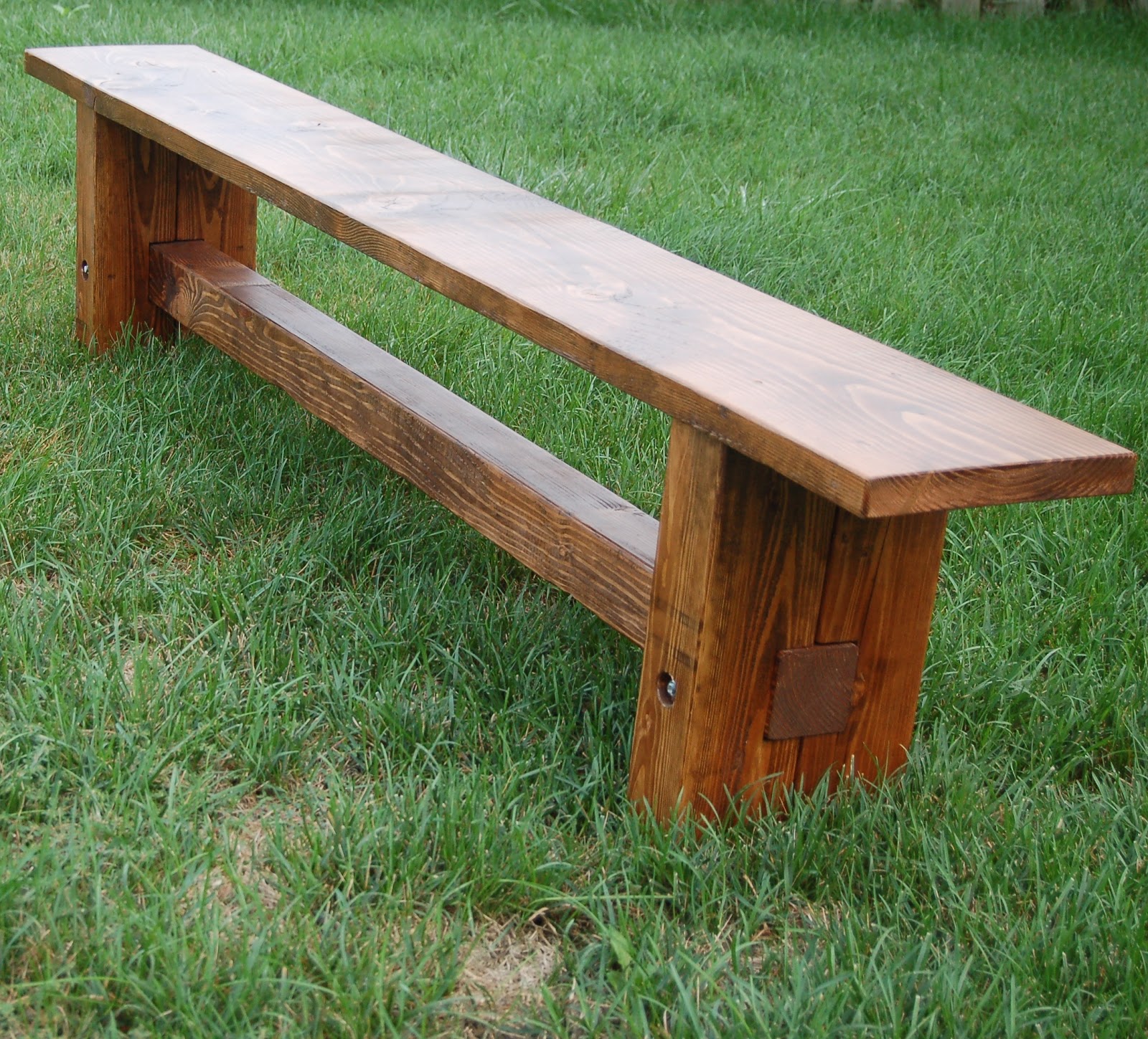 Dad Built This Farmhouse  Bench 