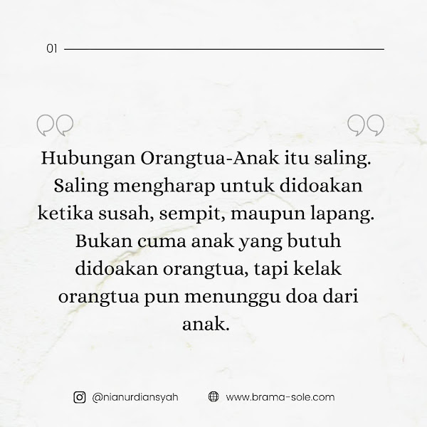 Orangtua menunggu doa anak-anak