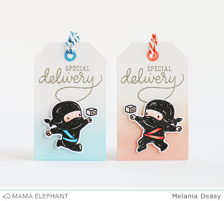 tiny ninja's  Mama elephant, Mama elephant cards, Mama elephant stamps