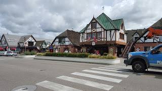 Danish style buildings of Solvang Ca