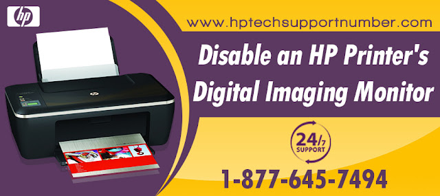 Disable an HP Printer’s Digital Imaging Monitor