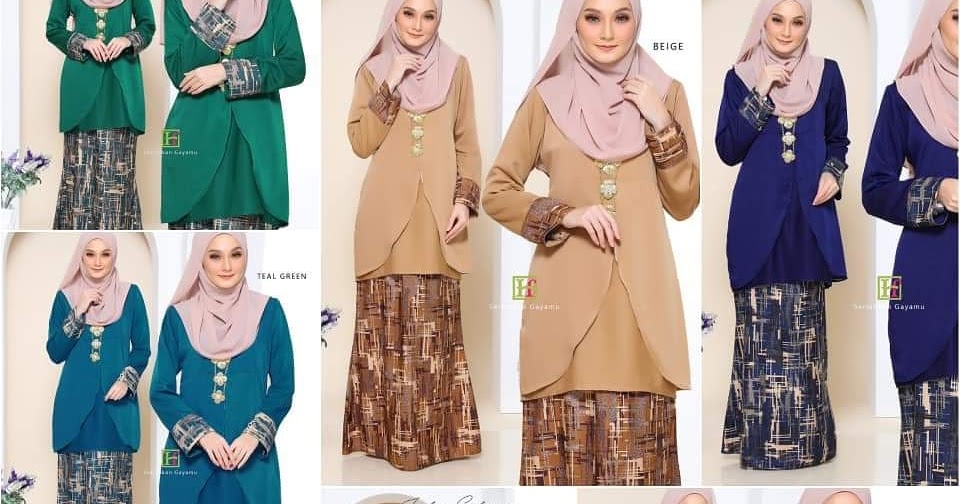 Candy Shoppaholic Koleksi Baju Raya 2019 dengan pelbagai 