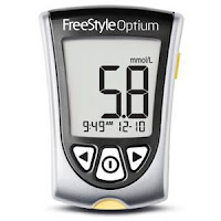 Alat Monitor Gula Darah Abbott Freestyle Optium