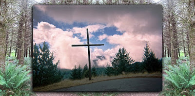 CROSS ON THE MOUNTAIN TOP - Art for a Zazzle Coffee Cup by gvan42 - Gregory Vanderlaan