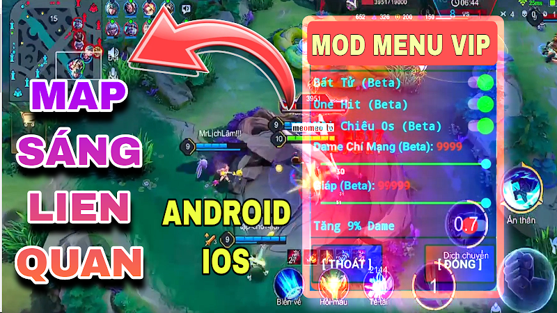 HACK LIEN QUAN| Hướng Dẫn CÀI MENU MOD MAP SÁNG LIÊN QUÂN MÙA 26 - NO KEY