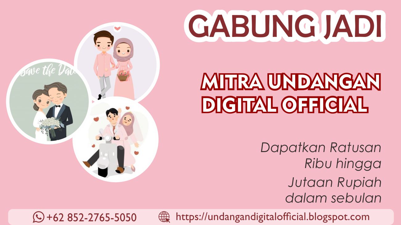 Ingin Cari Cuan? Jadi Reseller Undangan Digital di Sini Aja!