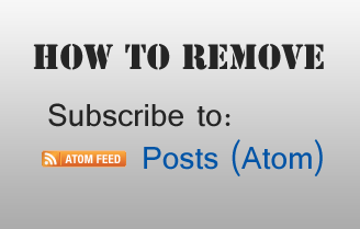 Cara Menghapus Link Subscribe to Posts (Atom)