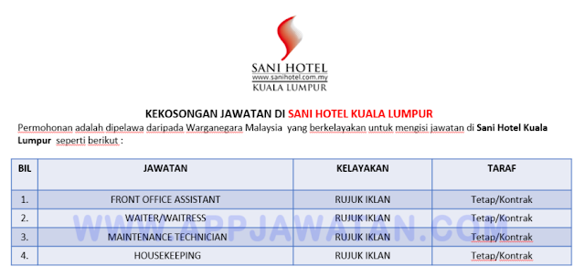 Sani Hotel Kuala Lumpur