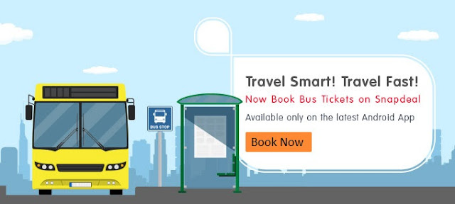 Now Book Bus Tickets on Snapdeal