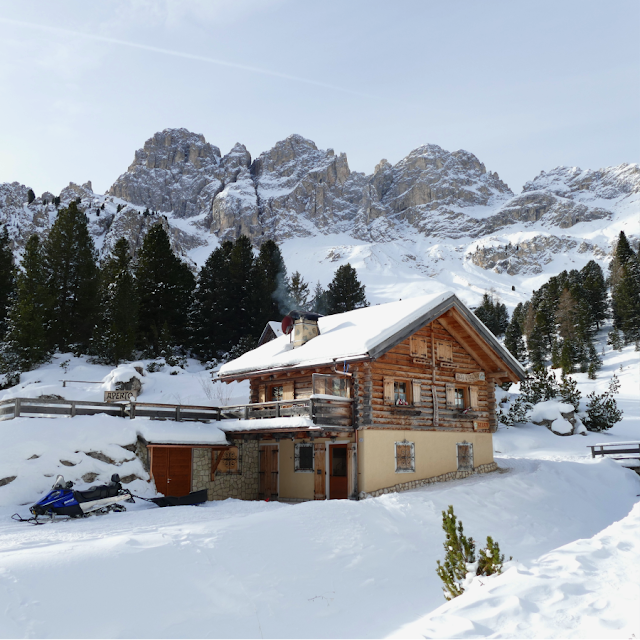 escursione invernale gardeccia