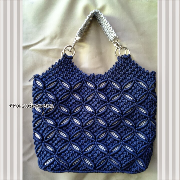 About Macrame motif bunga tas  macrame