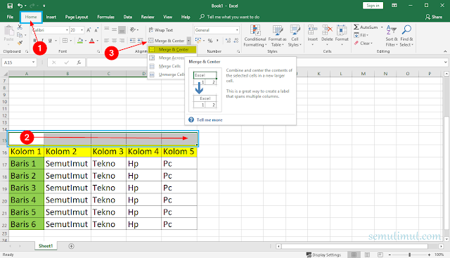 Cara Menghilangkan Garis di Microsoft Excel [+Gambar]  SemutImut