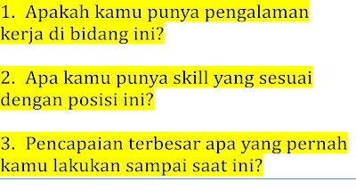 contoh pertanyaan wawancara yang menjebak