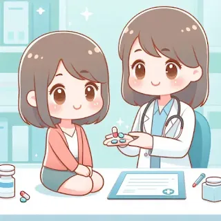 환자에게-약을-주는-의사