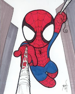 Spiderman Chibi Draws.