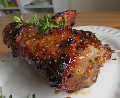 Apricot & Mustard Glazed Rack of Lamb