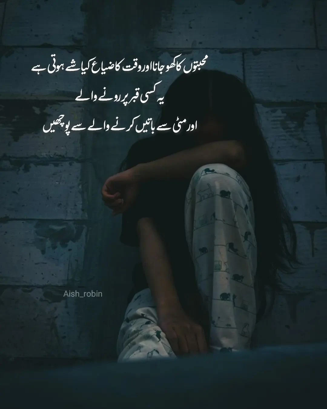 50 + Sad Urdu Poetry DP Status for WhatsApp FB Instagram