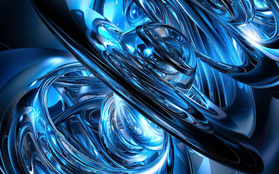 Gallery Blue 3D Wallpapers