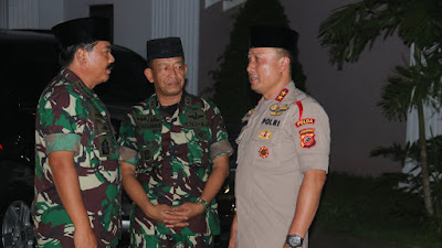 Pangdam III/Siliwangi Sambut Kedatangan Panglima TNI Dan Kapolri Kunjungan Ke Ponpes Al-Baghdadi Karawang