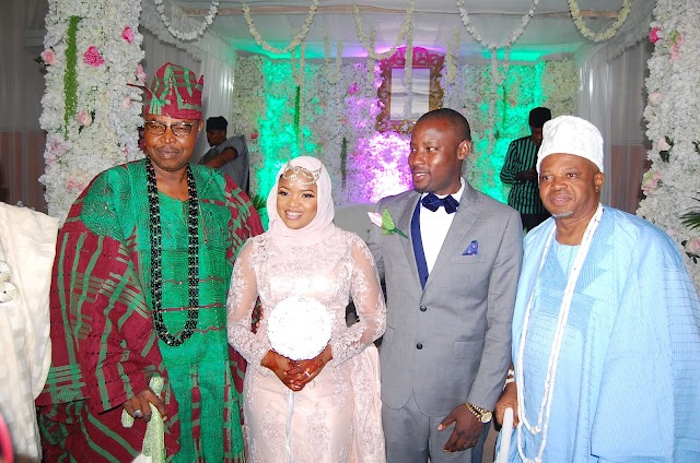 Oba Rasaq Ademola Adewusi, The Onijoun of Ijoun land's Son, Fatai Adekunle Adewusi Marries Salimat Bolanle Ibitoye