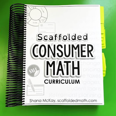 consumer math curriculum