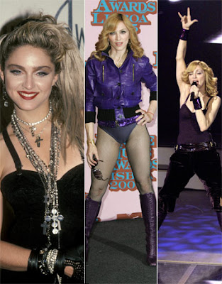 Madonna the famous pop giant singer
