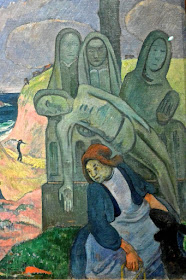 Musées royaux des beaux-arts de Bruxelles  Musée Fin de siècle Paul Gauguin : le calvaire breton