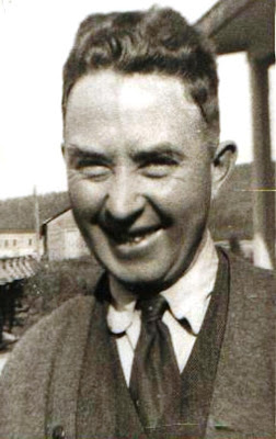 Jeremiah McCarthy, en 1934, à La Loutre. Photo gracieusement fournie par Patrick McCarthy.