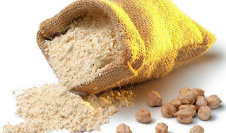 tepung kacang dapat menyingkirkan kulit gelap di leher