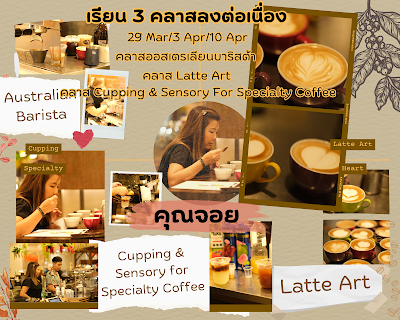 คอร์สเรียนกาแฟ คลาสเรียนกาแฟ คอร์สชงกาแฟ