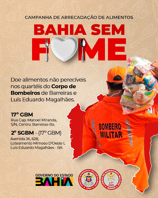 17º GBM inicia campanha Bahia Sem Fome*
