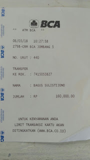 TARIF TIKET TRAVEL